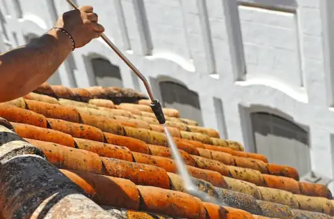 Nettoyage de toitures - Gigean